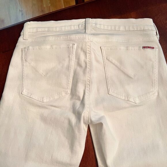 EEUC Hudson Tally Crop Skinny Jeans in White Size 29 x 28 Worn Once Perfect!! - Picture 4 of 11